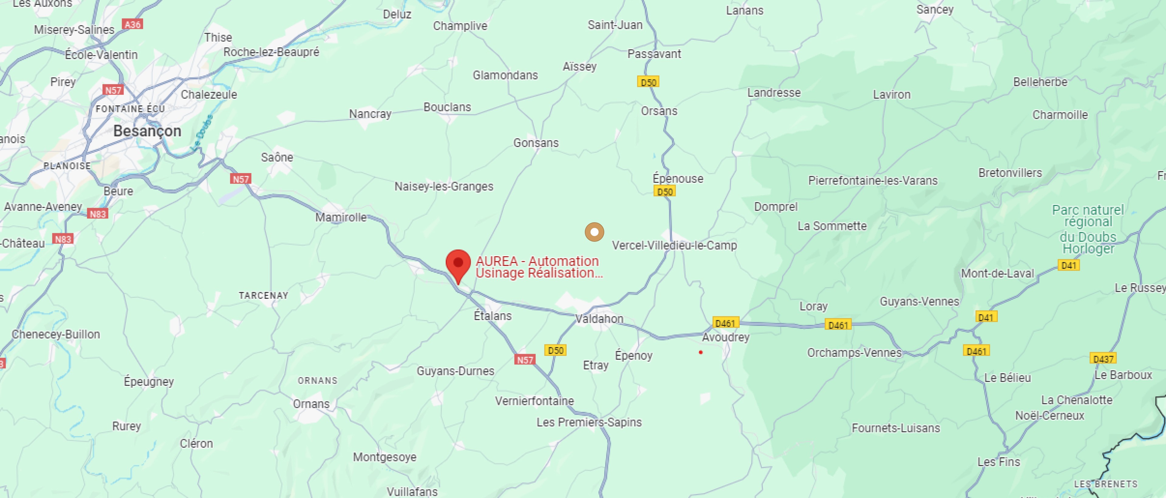 carte google map
